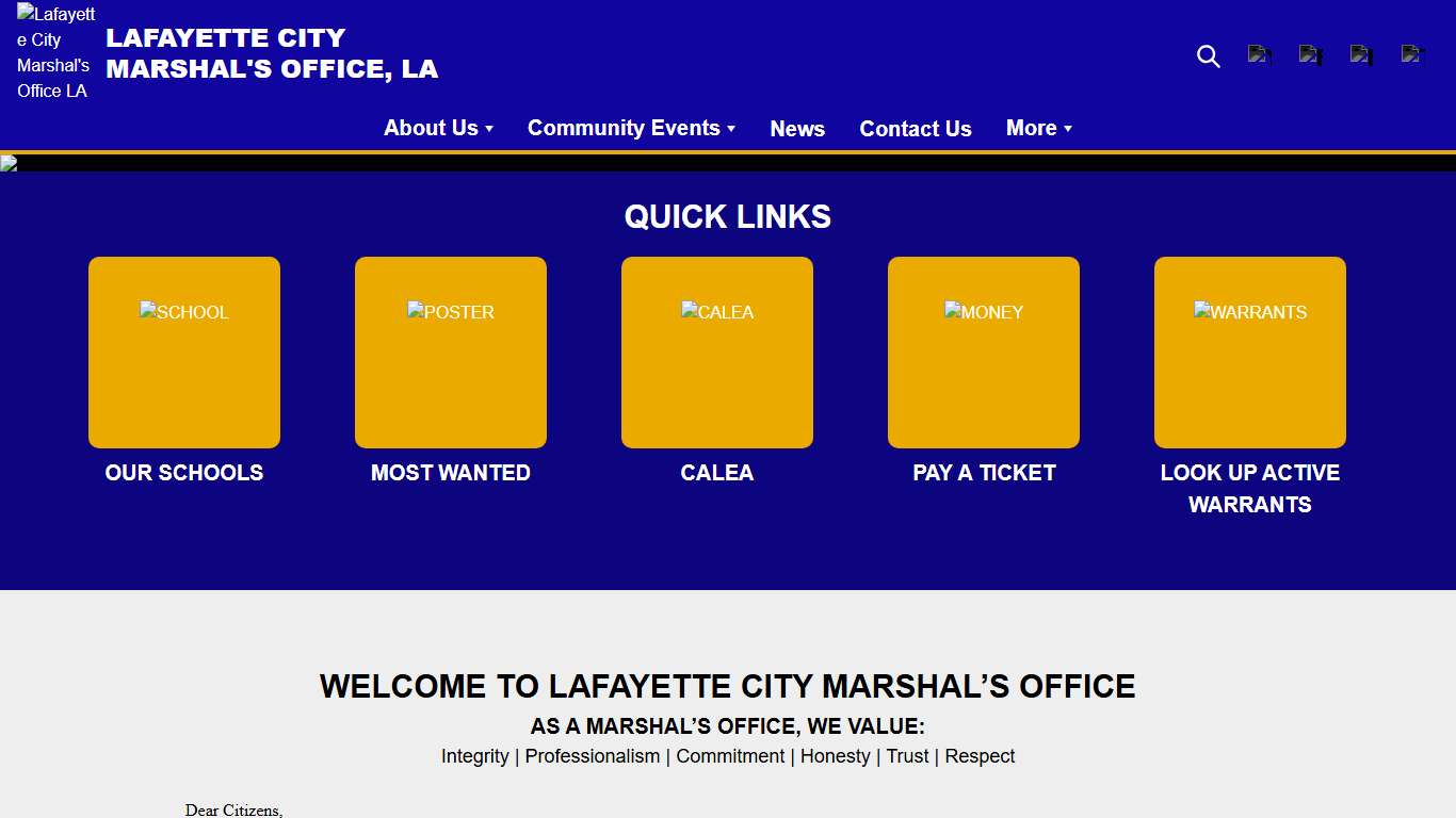 Lafayette City Marshal's Office LA